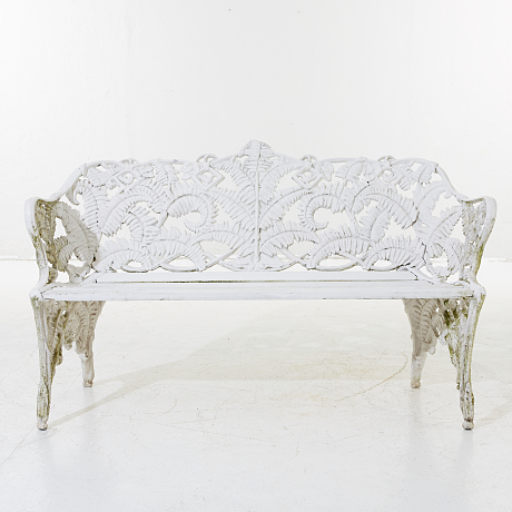 Trädgårdssoffa ormbunksmodellen