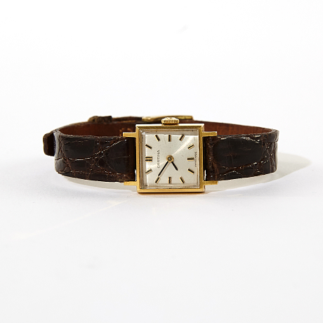 Certina damarmbandsur i 18 k guld