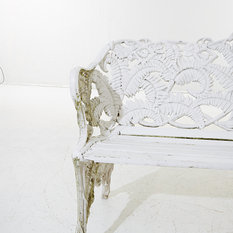 Trädgårdssoffa ormbunksmodellen