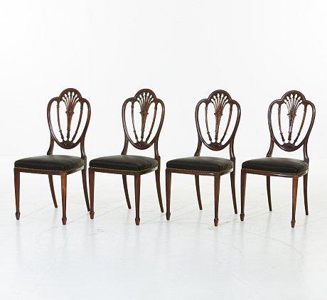 Stolar i Hepplewhite stil