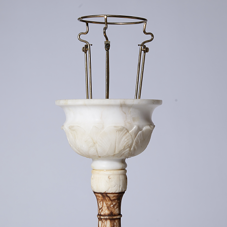 Bordslampa alabaster