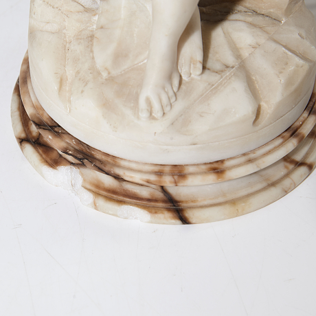 Bordslampa alabaster