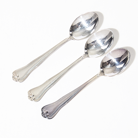Kaffeskedar Symfoni Mema silver