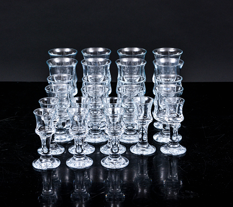 Glasservis Holmegaard