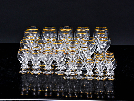 Glasservis Holmegaard