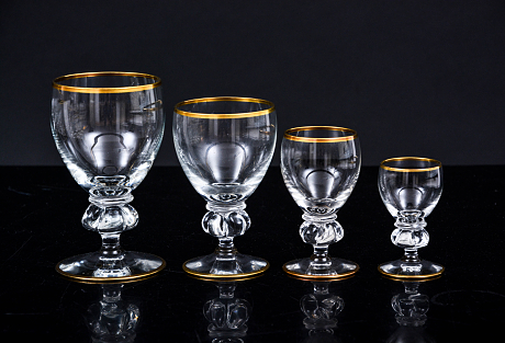 Glasservis Holmegaard