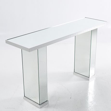Konsolbord spegelglas