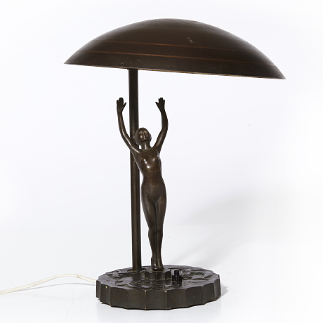 Bordslampa Art deco Belysningstema