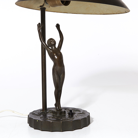 Bordslampa Art deco Belysningstema