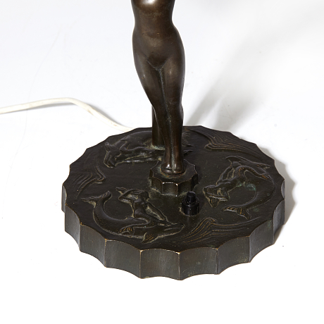 Bordslampa Art deco Belysningstema