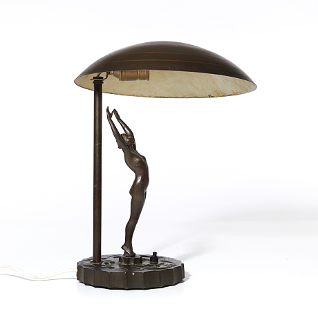 Bordslampa Art deco Belysningstema
