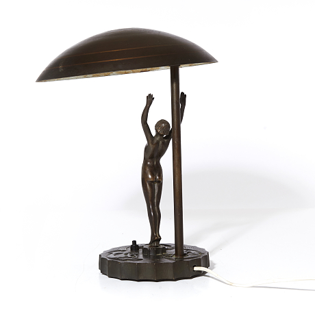 Bordslampa Art deco Belysningstema