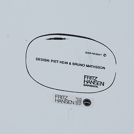 Bruno Mathsson/Piet Hein superelips