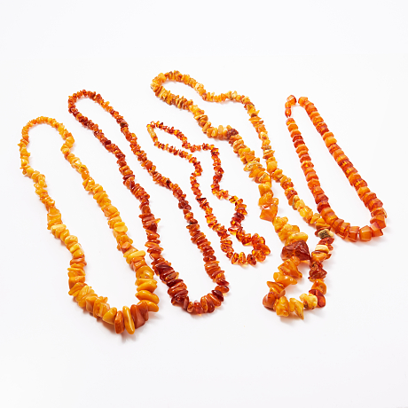 Halsband bärnsten