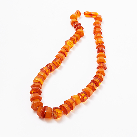 Halsband bärnsten