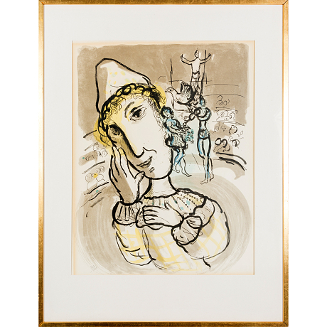 Marc Chagall färglitografi