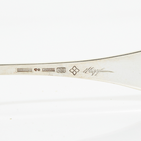 Bestick Mema sterlingsilver