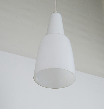 Vägglampa teak & glas