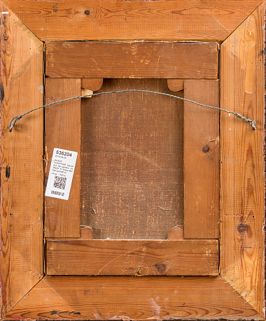 Oidentifierad konstnär olja på duk