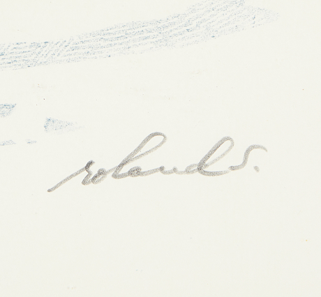 Roland Svensson färglitografi