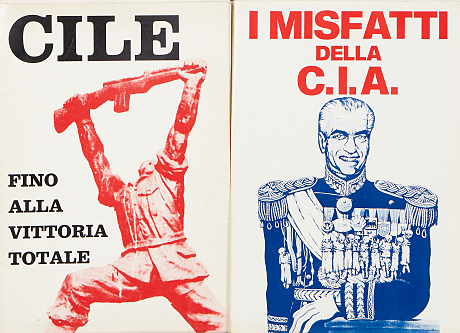 CILE - CHILE - C.I.A Politisk konst
