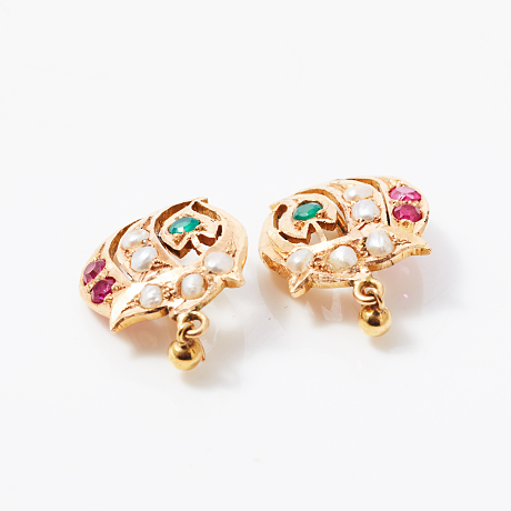 Örhängen 1 par Indien 1900-tal 