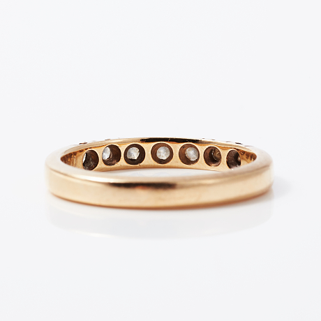 Ring 18 k guld diamanter