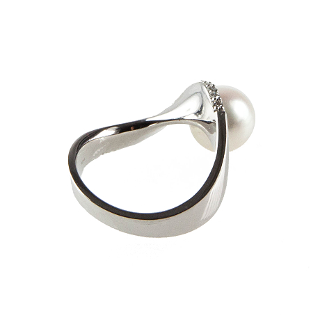 Ring Akoyapärla och diamanter Temaauktion smycken
