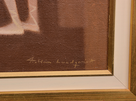 Fabian Lundqvist oljemålning