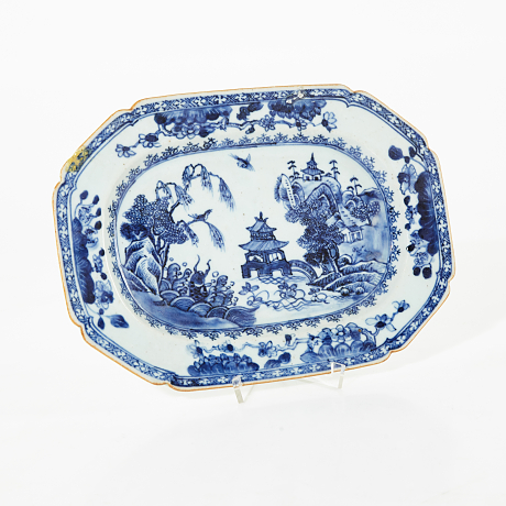 Uppläggningsfat Kina 1700-tal 