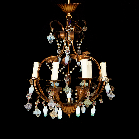 Ljuskrona stomme i metall 1900-talets andra hälft