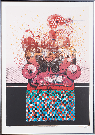 Ardy Strüwer färglitografi