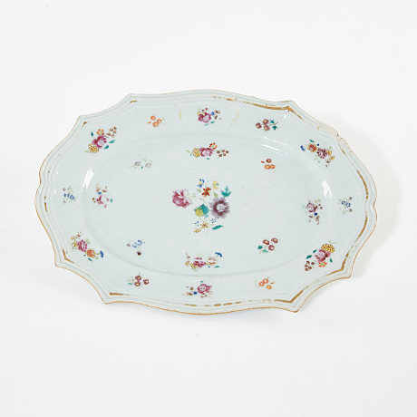 Uppläggningsfat Kina 1700-tal