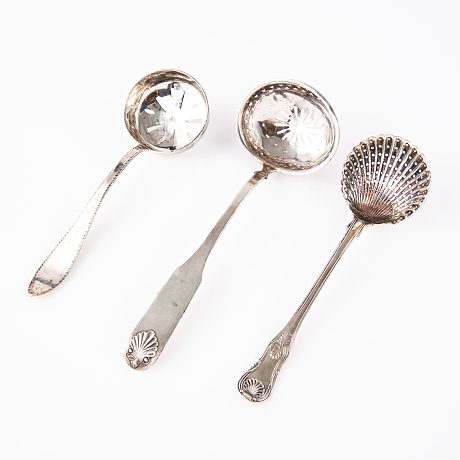 Sockerströare silver