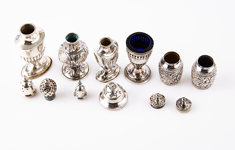 Sockerströare silver