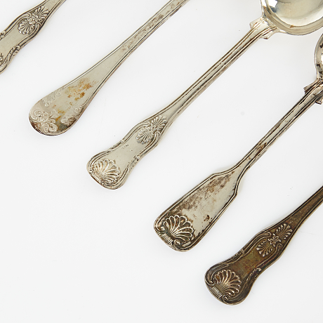 Matskedar silver 1800-tal