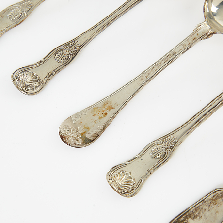Matskedar silver 1800-tal