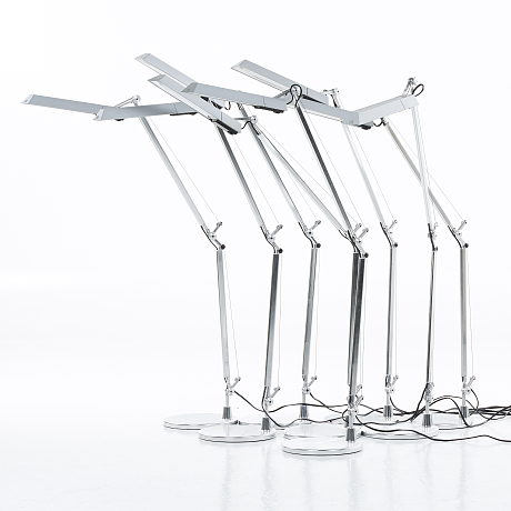 Skrivbordslampor, 8 stycken 