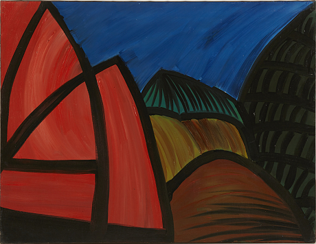 Roland Kempe oljemålning