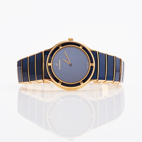 Eterna Galaxis herrarmbandsur i 18 k guld
