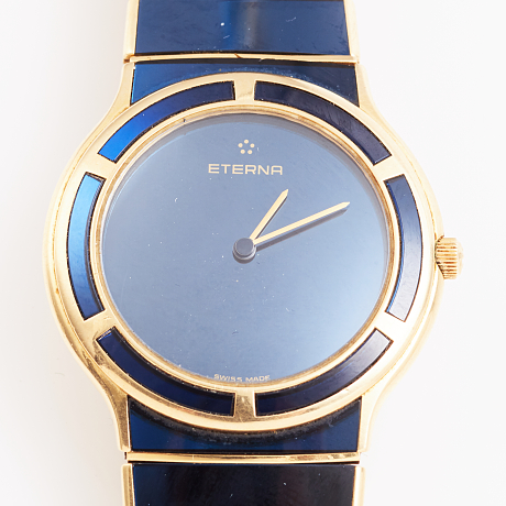 Eterna Galaxis herrarmbandsur i 18 k guld