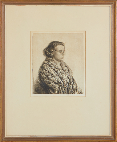 Axel Fridell etsning