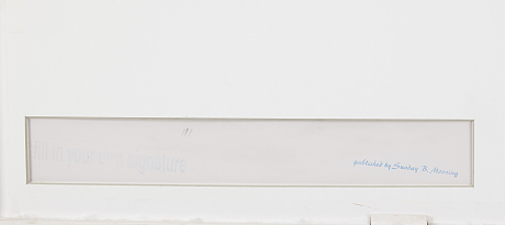 Andy Warhol färgserigrafi efter