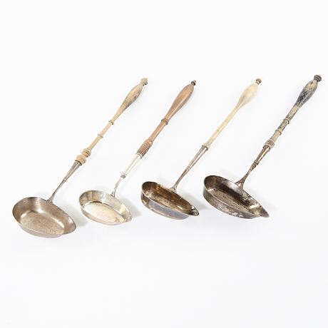 Slevar silver 1800-tal