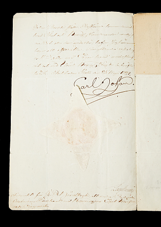 Karl XIV Johan 1824 Karl XIII 1817 2 handlingar