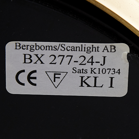 Bergboms Scanlight bordslampor