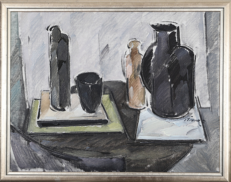 Ivar Franke oljemålning