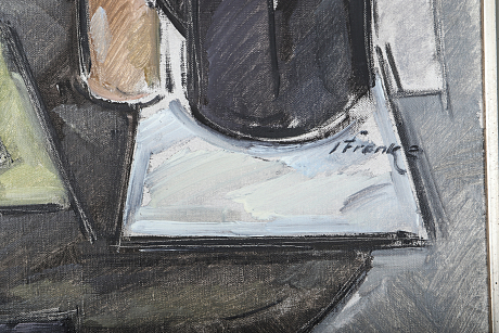 Ivar Franke oljemålning