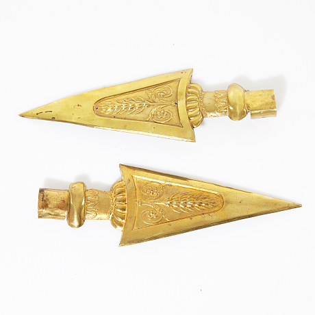 Gardinstångsdekorer Karl Johan