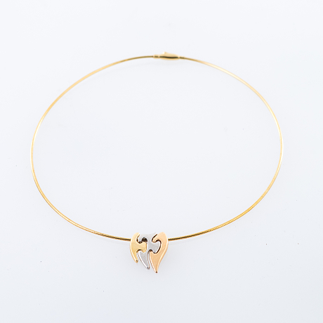Hängmycke i guld av Georg Jensen